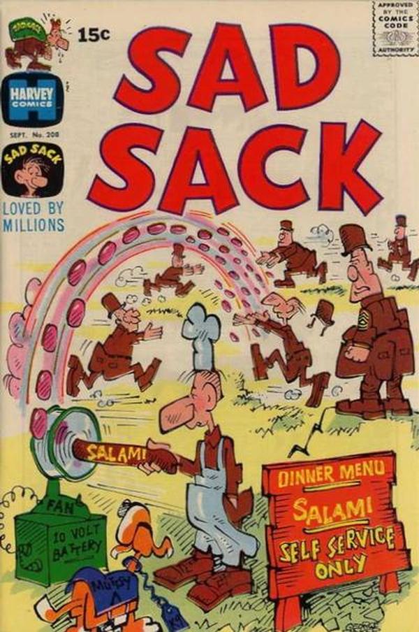 Sad Sack Comics #208 cover