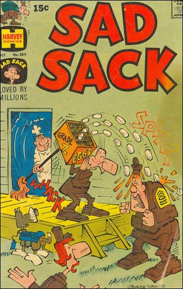 Sad Sack Comics #209 cover
