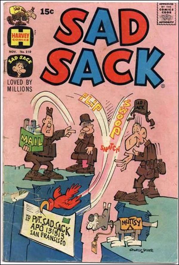 Sad Sack Comics #210 cover