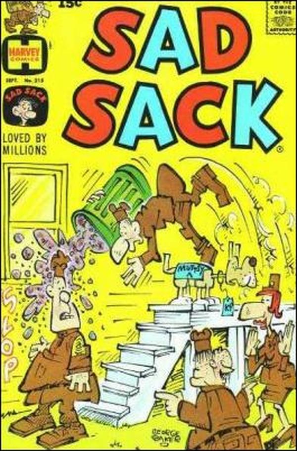 Sad Sack Comics #215 cover