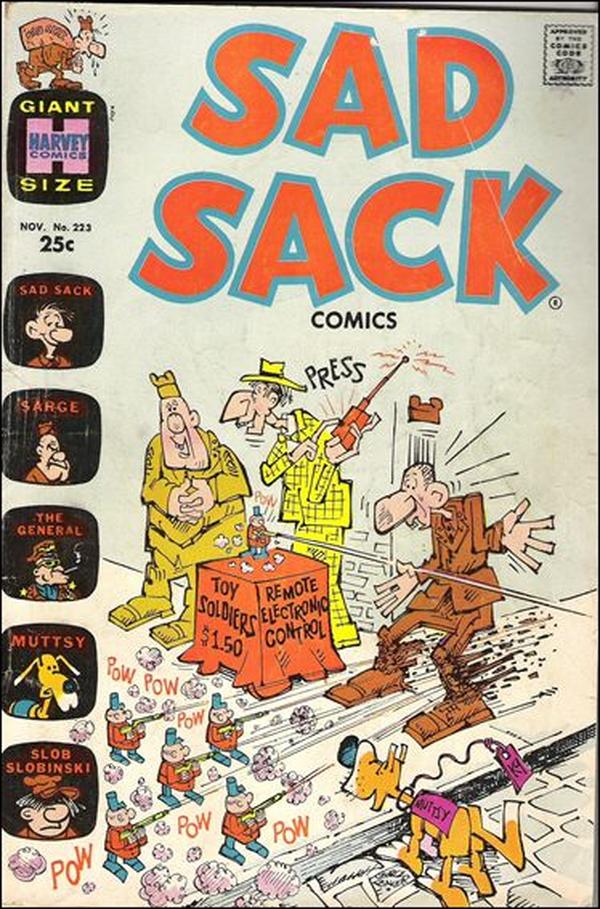 Sad Sack Comics #223 cover