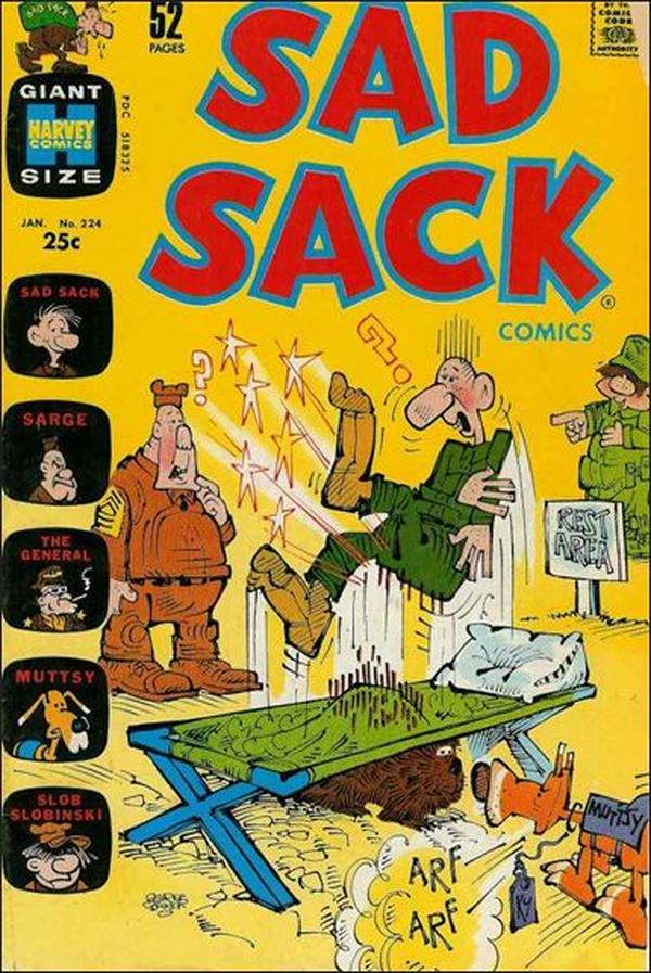 Sad Sack Comics #224 cover