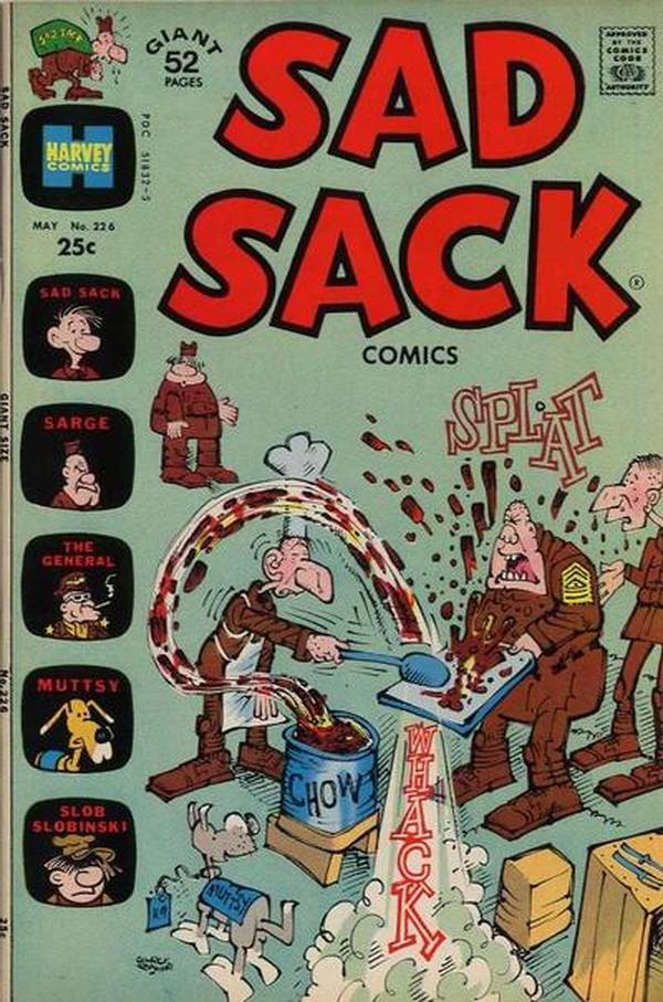 Sad Sack Comics #226 cover
