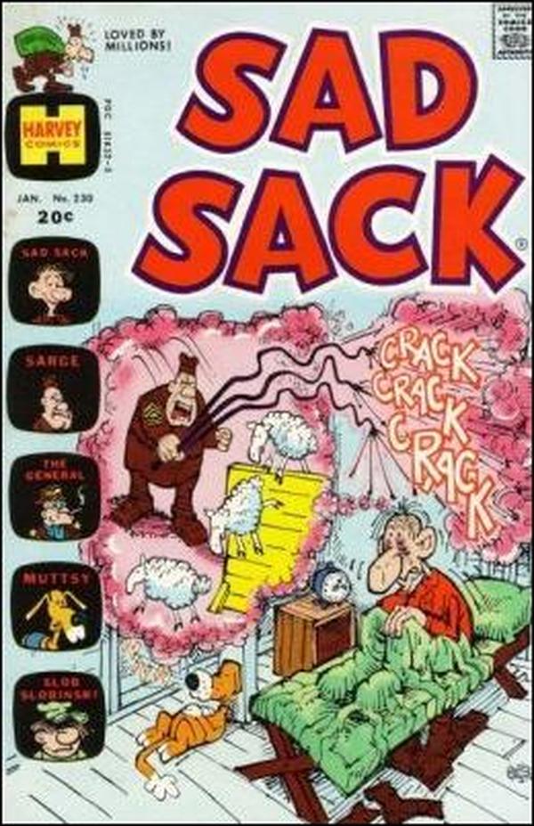 Sad Sack Comics #230 cover