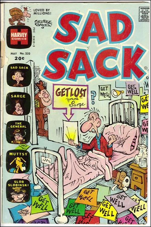 Sad Sack Comics #232 cover
