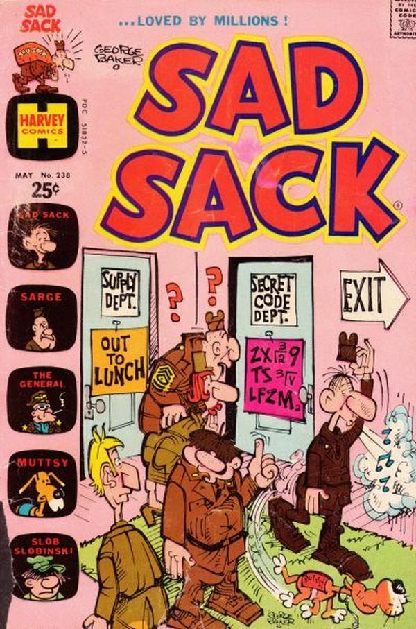 Sad Sack Comics #238 cover