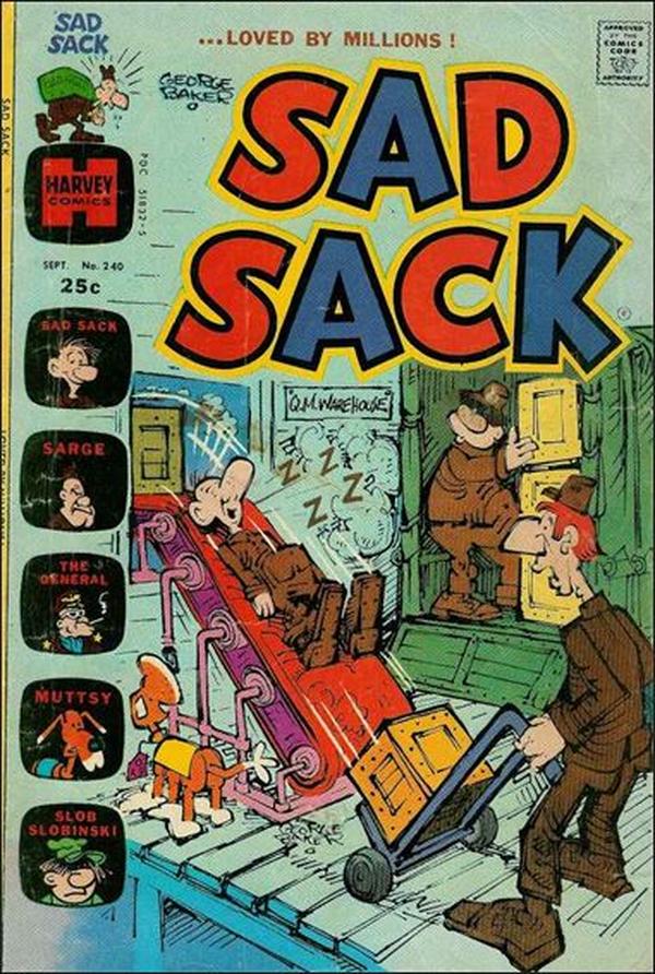 Sad Sack Comics #240 cover