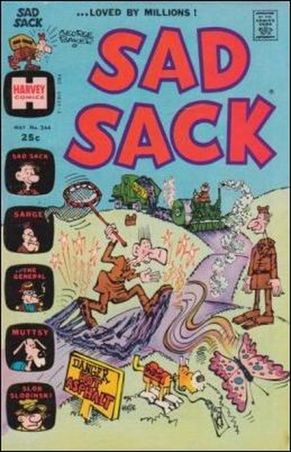 Sad Sack Comics #244 cover