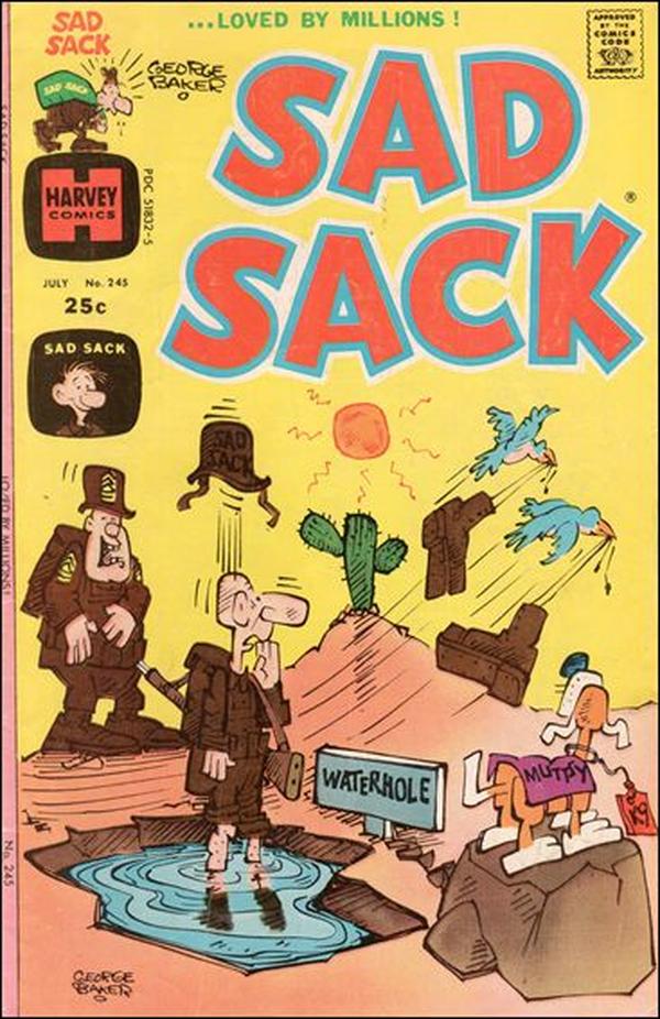 Sad Sack Comics #245 cover