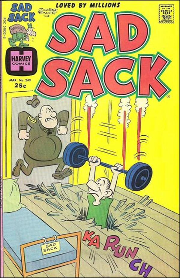 Sad Sack Comics #249 cover