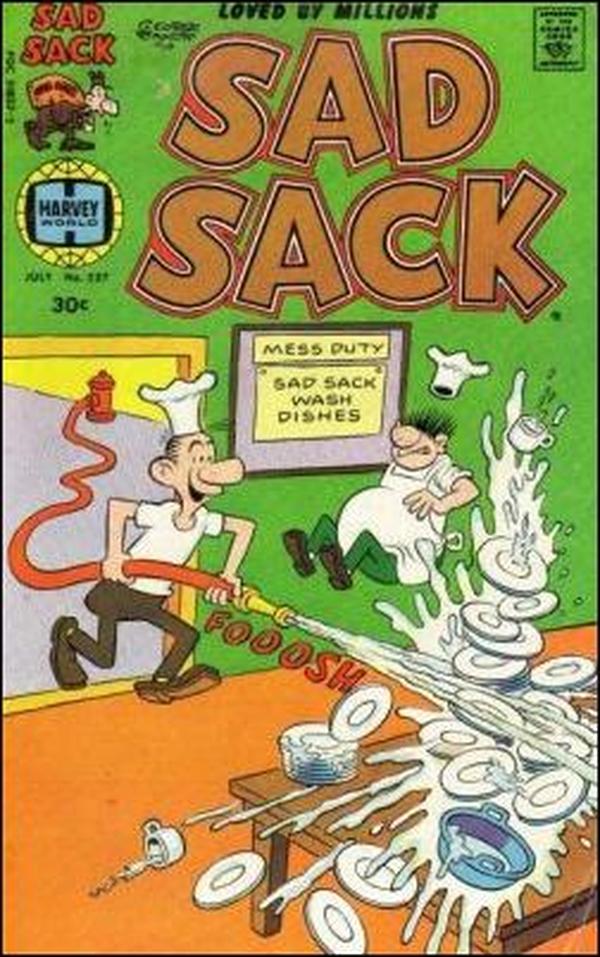 Sad Sack Comics #257 cover