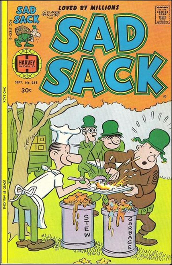 Sad Sack Comics #258 cover