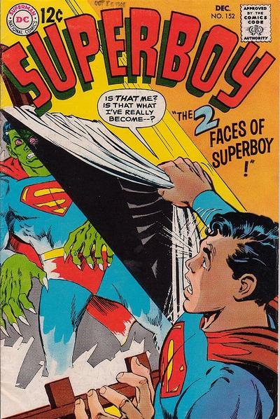 Superboy #152 cover