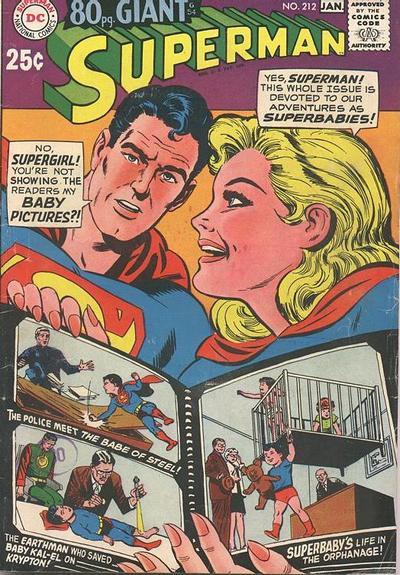 Superman #212 cover