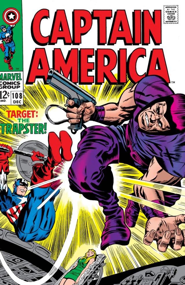 Captain America #108 cover