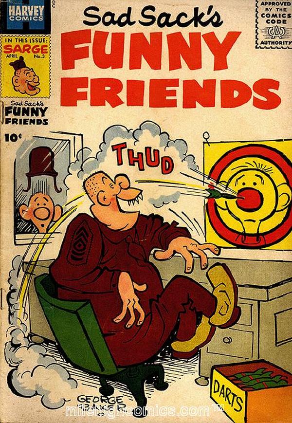 Sad Sack's Funny Friends #3 cover
