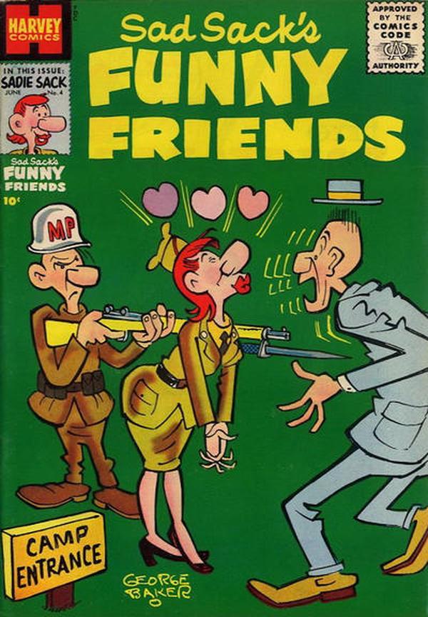 Sad Sack's Funny Friends #4 cover