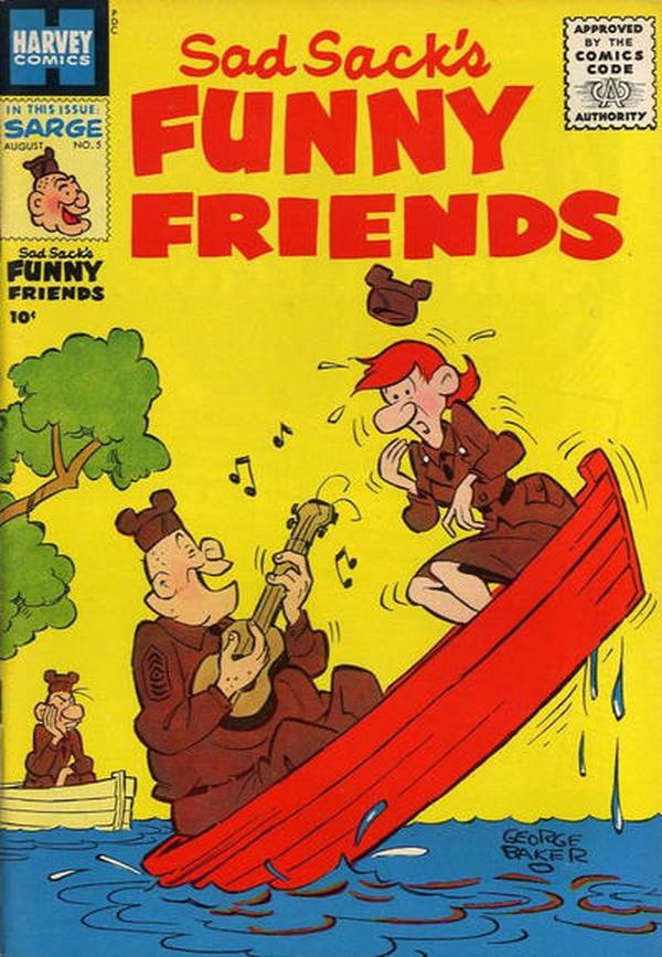 Sad Sack's Funny Friends #5 cover