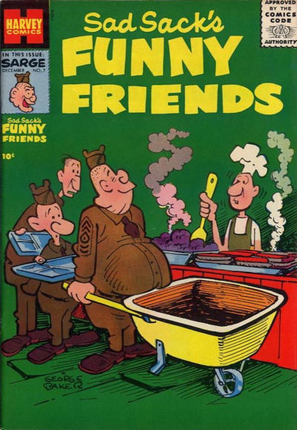 Sad Sack's Funny Friends #7 cover