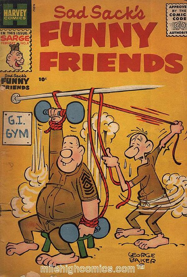 Sad Sack's Funny Friends #8 cover