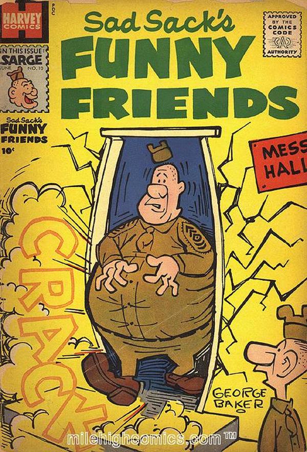 Sad Sack's Funny Friends #10 cover