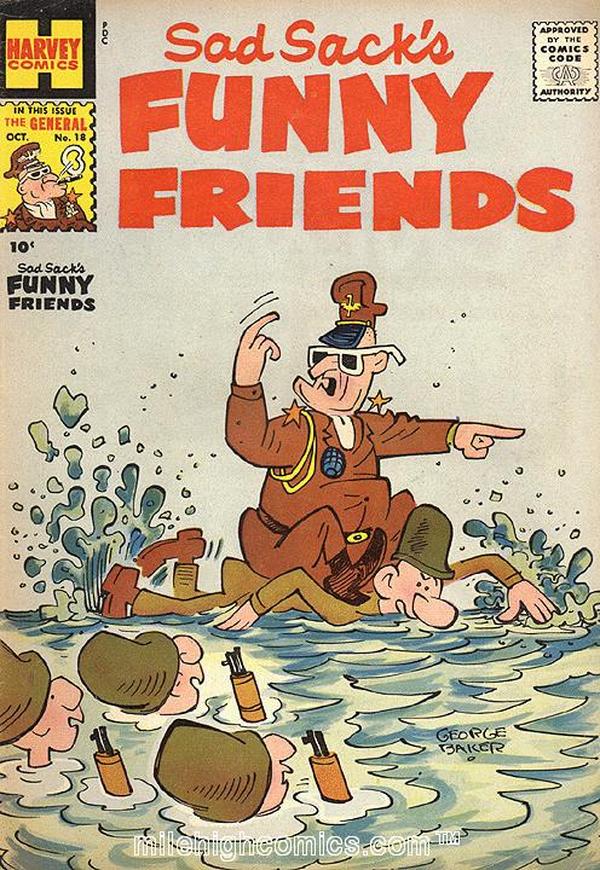 Sad Sack's Funny Friends #18 cover