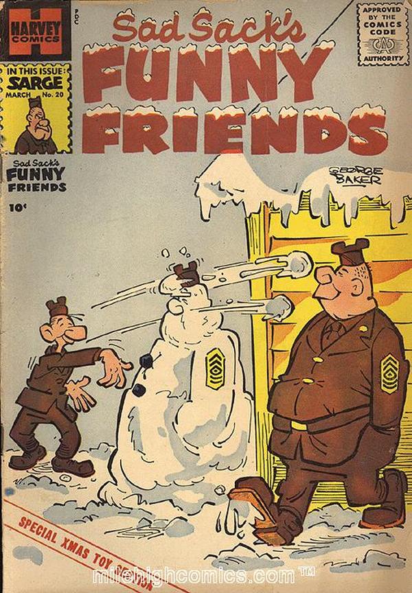 Sad Sack's Funny Friends #20 cover
