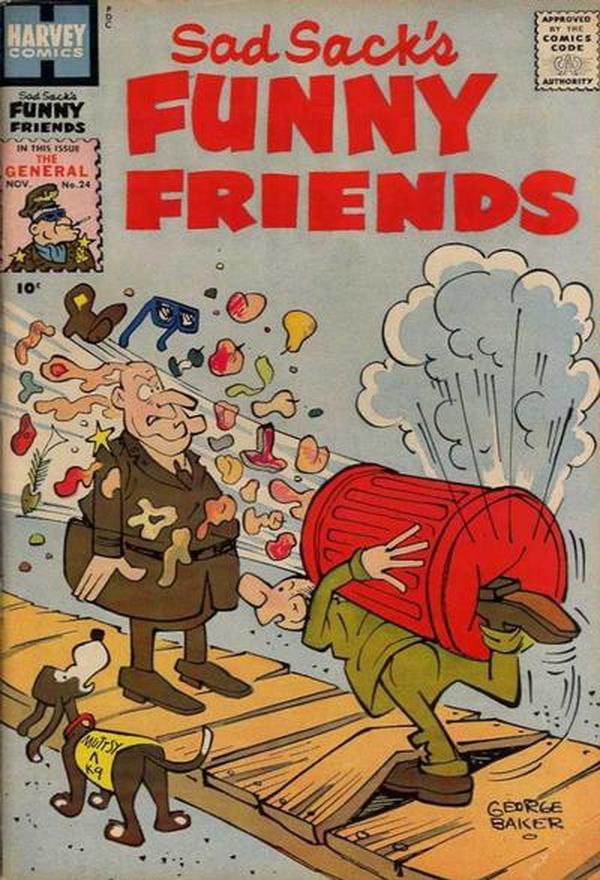 Sad Sack's Funny Friends #24 cover
