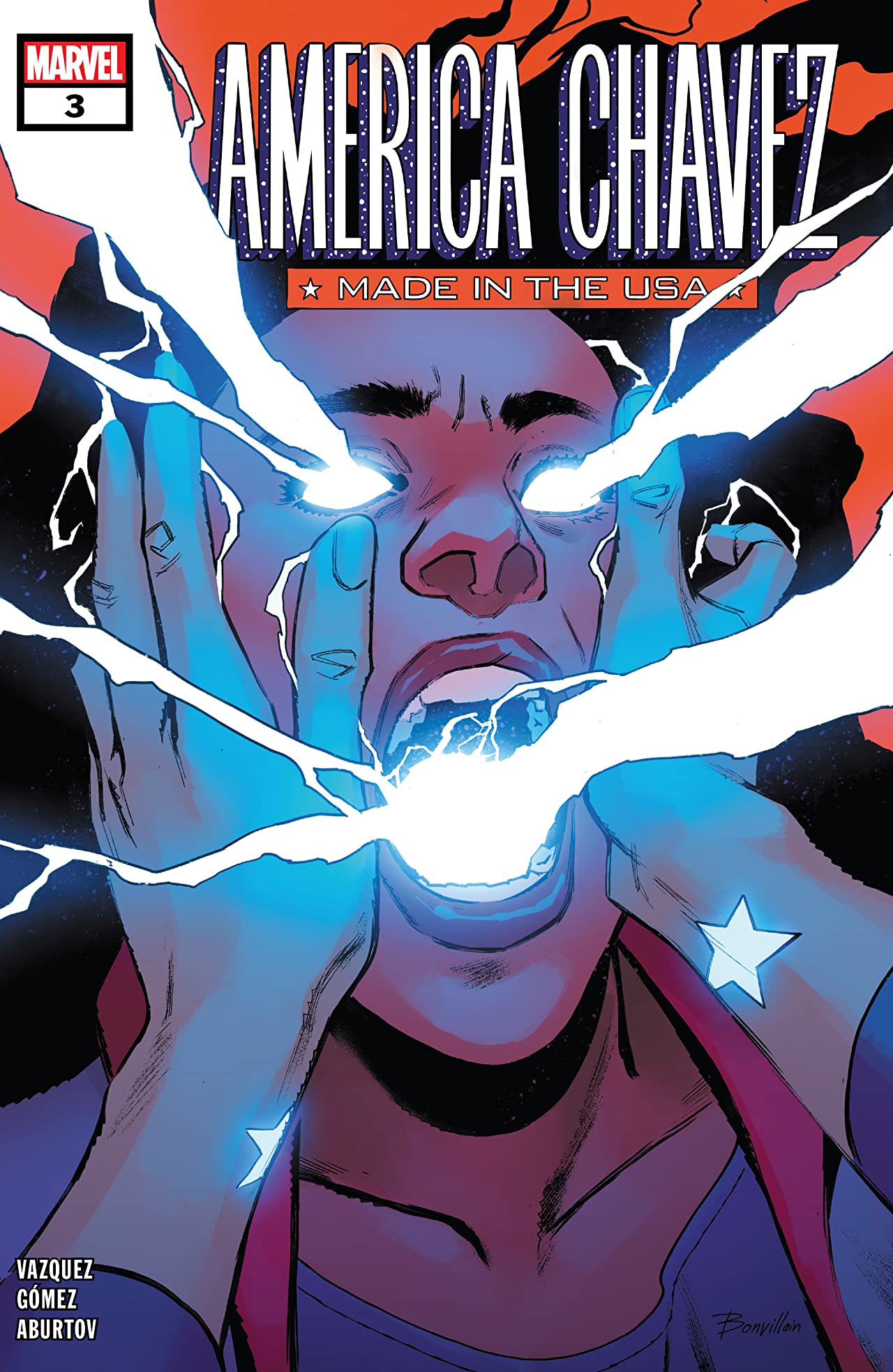 America Chavez: Made in the USA #3 cover