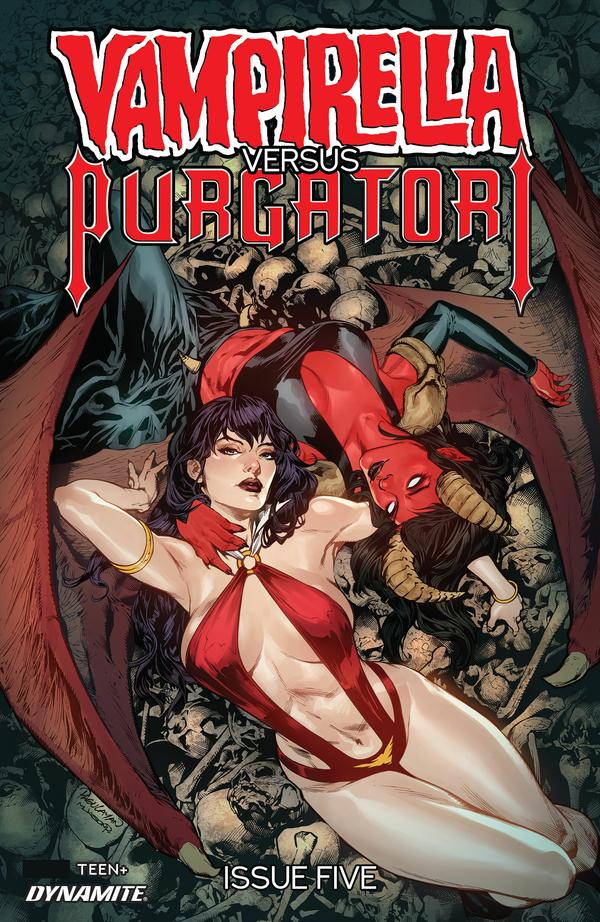 Vampirella versus Purgatori #5 cover