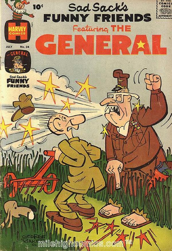 Sad Sack's Funny Friends #34 cover
