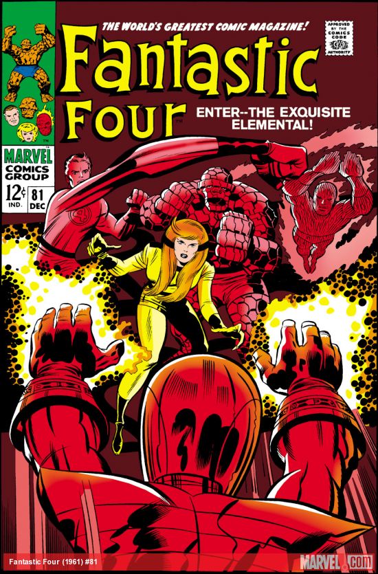 Fantastic Four #81 cover