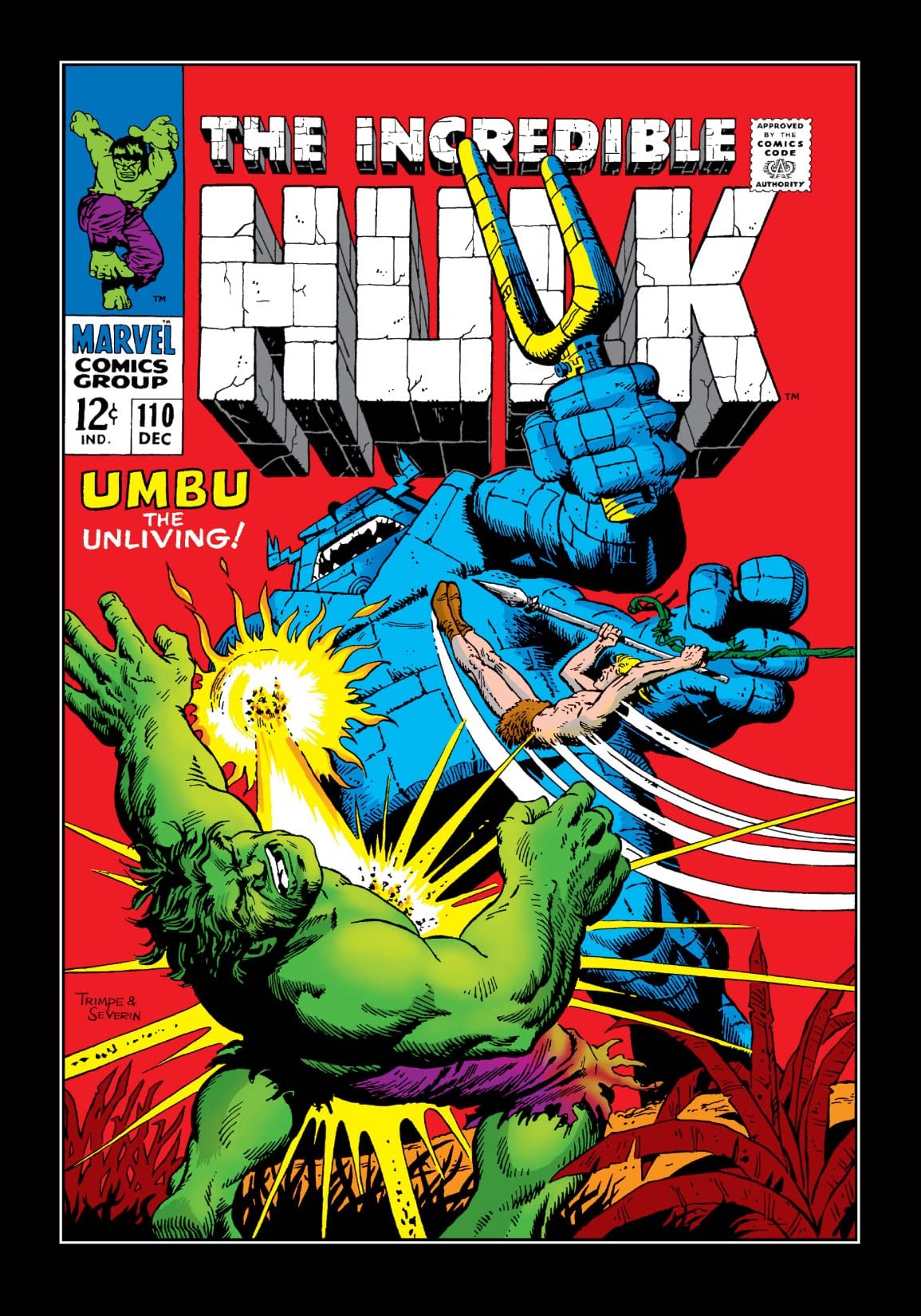 The Incredible Hulk #110 cover