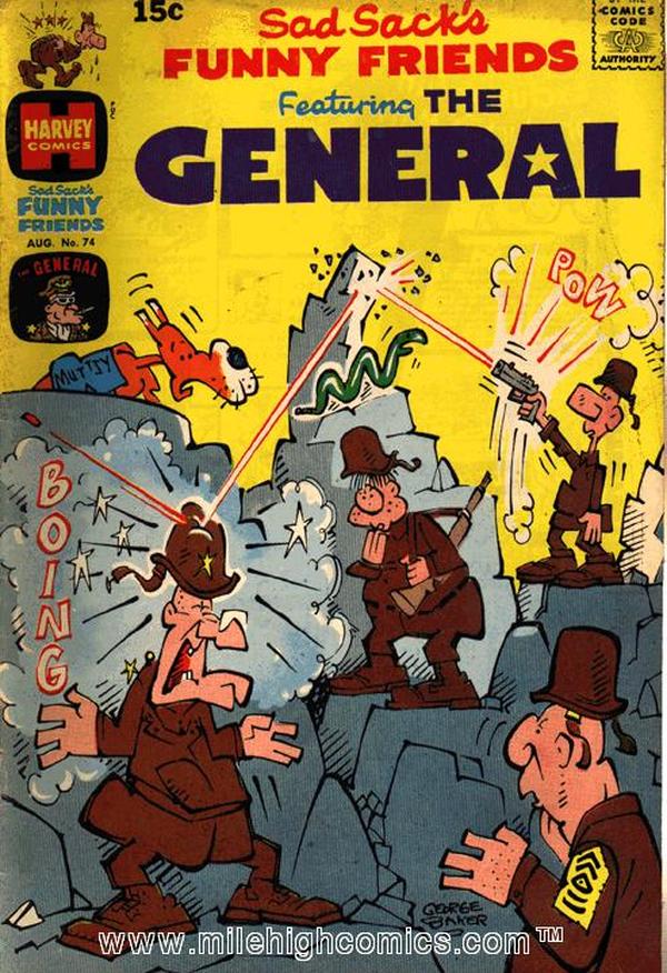 Sad Sack's Funny Friends #74 cover
