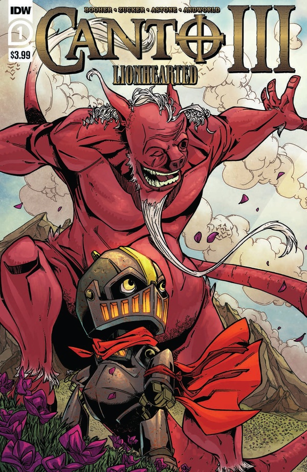 Canto III: Lionhearted #1 cover