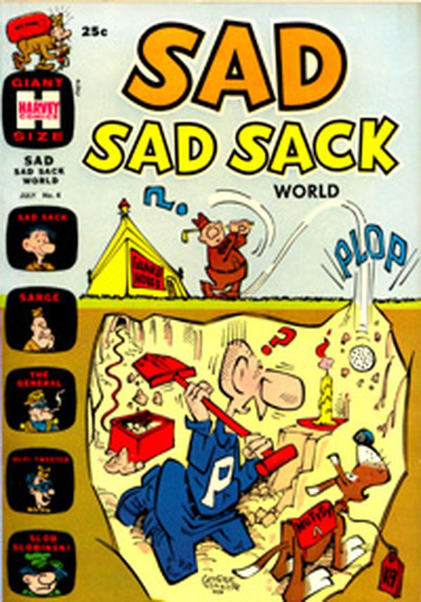 Sad Sad Sack #4 cover