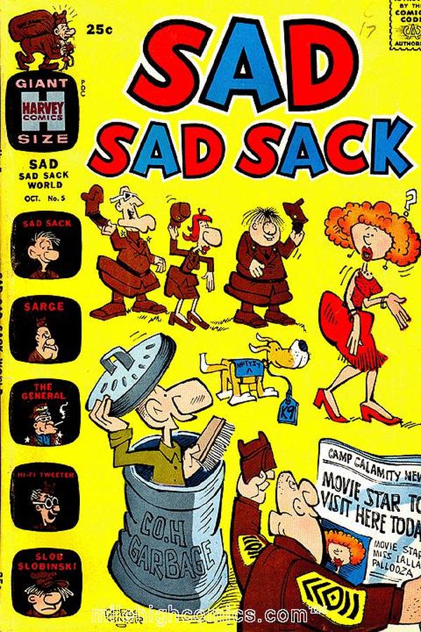 Sad Sad Sack #5 cover