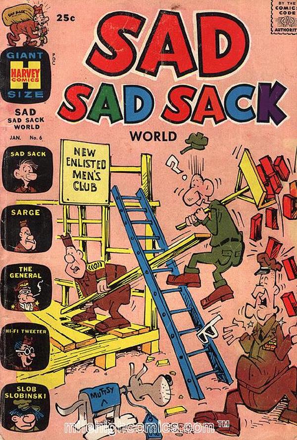 Sad Sad Sack #6 cover