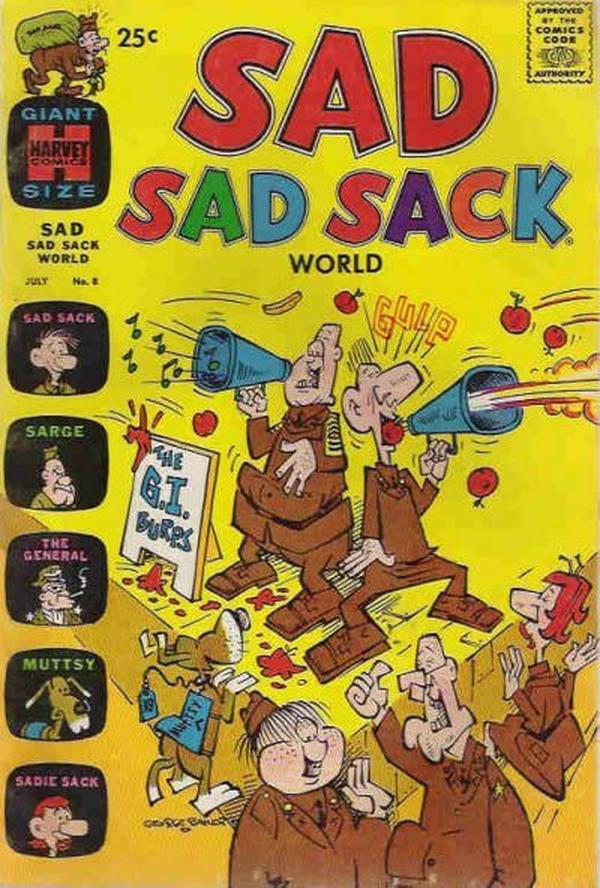 Sad Sad Sack #8 cover