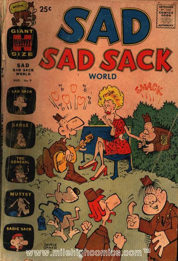 Sad Sad Sack #9 cover