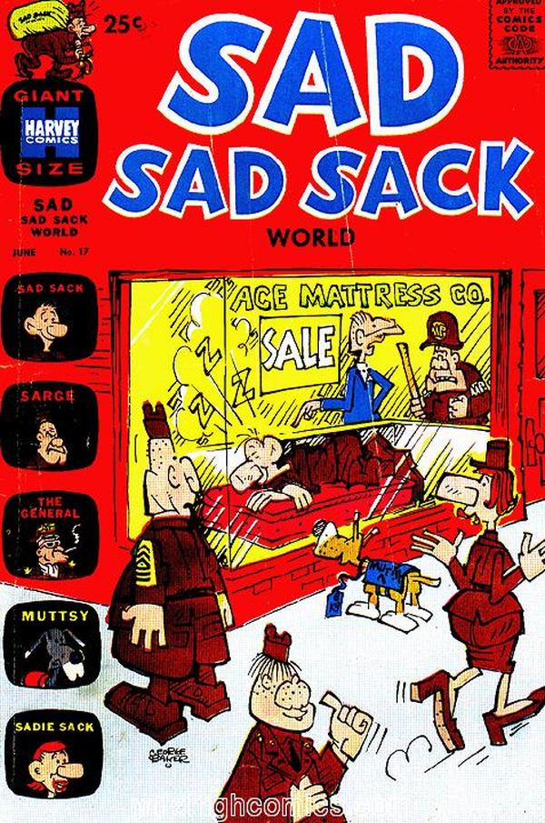 Sad Sad Sack #17 cover