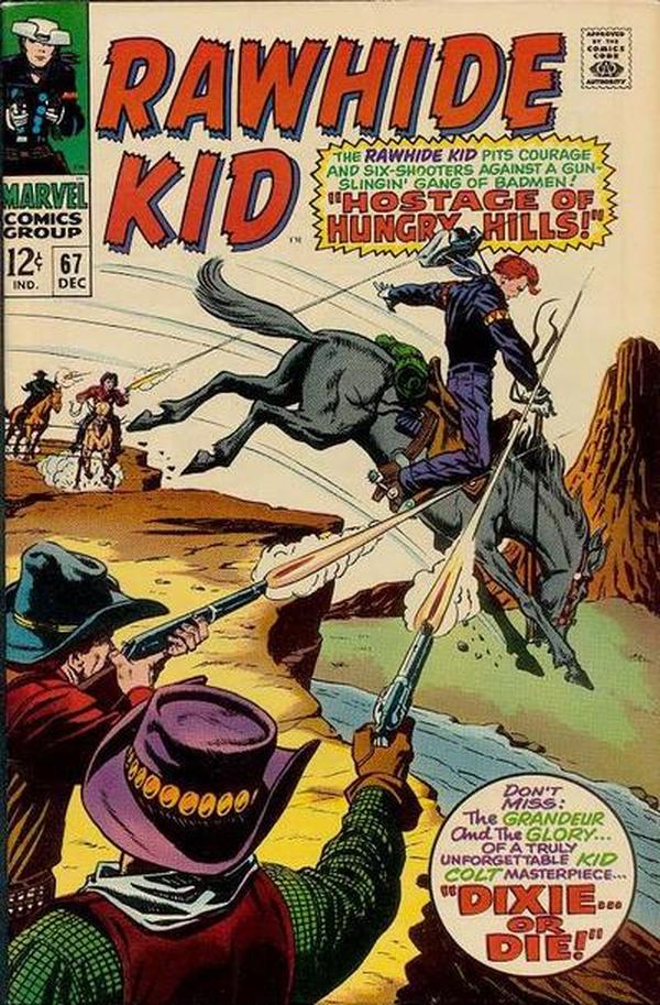 The Rawhide Kid #67 cover
