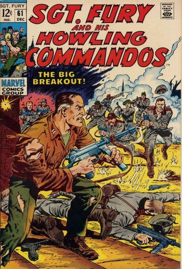 Sgt. Fury #61 cover