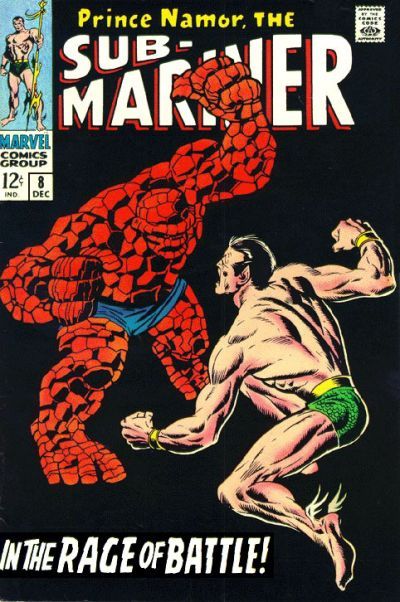 Sub-Mariner #8 cover