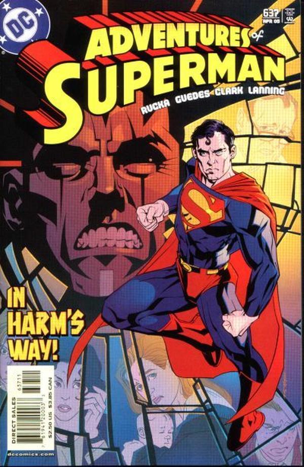 Adventures of Superman #637 cover