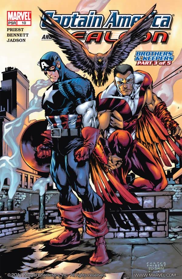 Captain America & the Falcon #10 cover
