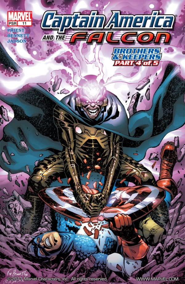 Captain America & the Falcon #11 cover