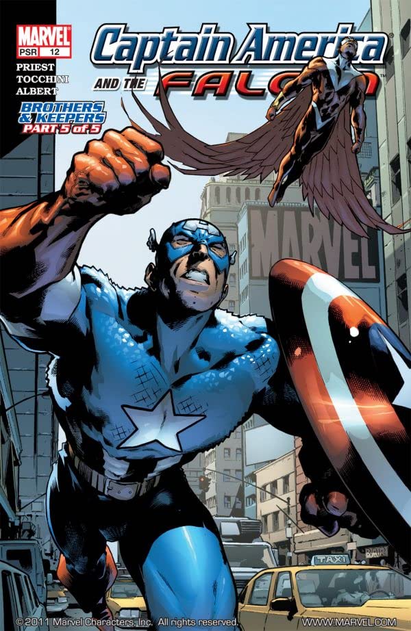 Captain America & the Falcon #12 cover