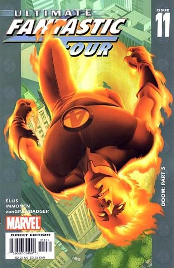Ultimate Fantastic Four #11 cover