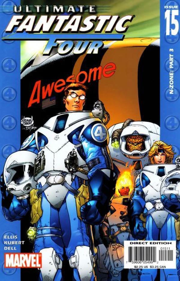 Ultimate Fantastic Four #15 cover